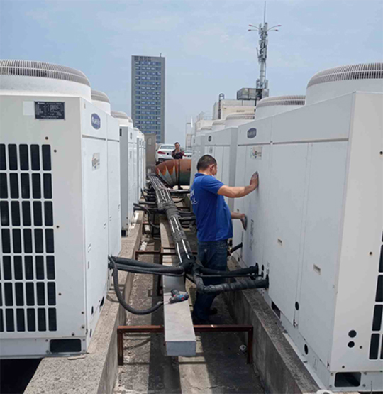 七台河中央空调制热和不制冷系统维修方法